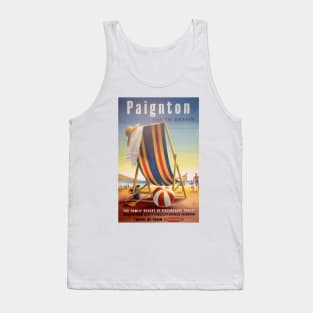 Vintage British Rail advert, Paignton Tank Top